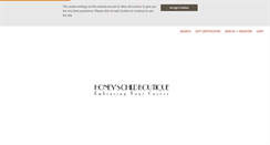 Desktop Screenshot of honeyschildboutique.com